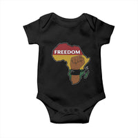 Africa Freedom Liberation Black Power Baby Onesie - Wonder Print Shop