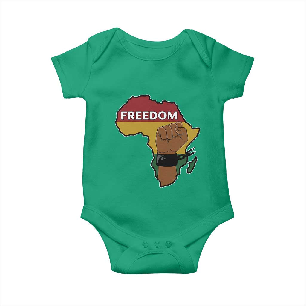 Africa Freedom Liberation Black Power Baby Onesie - Wonder Print Shop