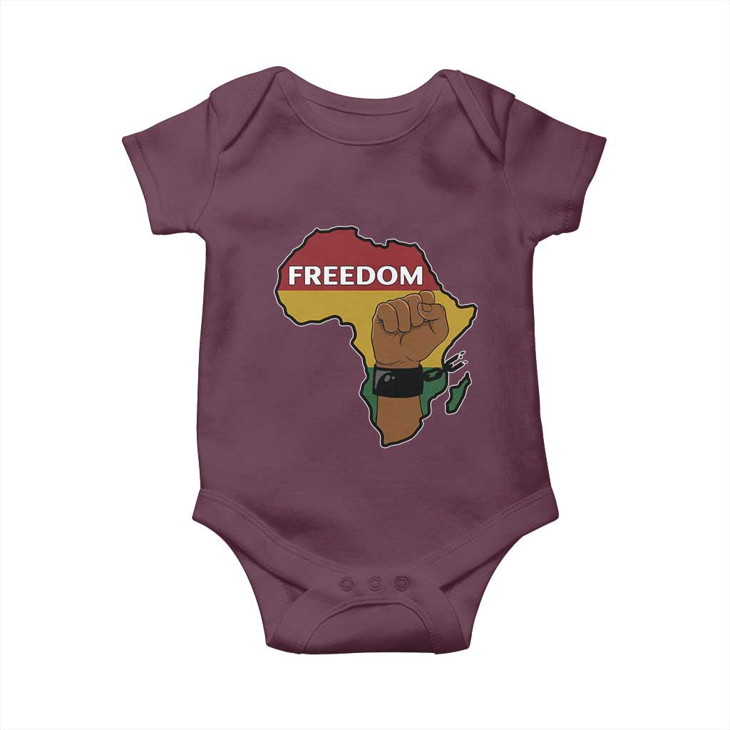 Africa Freedom Liberation Black Power Baby Onesie - Wonder Print Shop