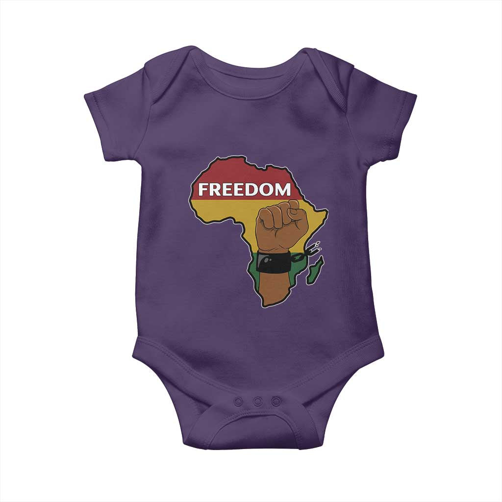 Africa Freedom Liberation Black Power Baby Onesie - Wonder Print Shop