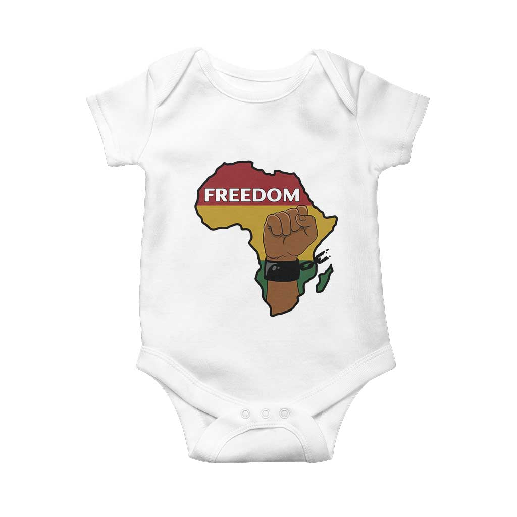 Africa Freedom Liberation Black Power Baby Onesie - Wonder Print Shop