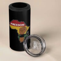 Africa Freedom Liberation Black Power 4 in 1 Can Cooler Tumbler - Wonder Print Shop