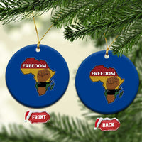 Africa Freedom Liberation Black Power Ceramic Ornament - Wonder Print Shop