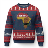 Africa Freedom Liberation Black Power Ugly Christmas Sweater - Wonder Print Shop
