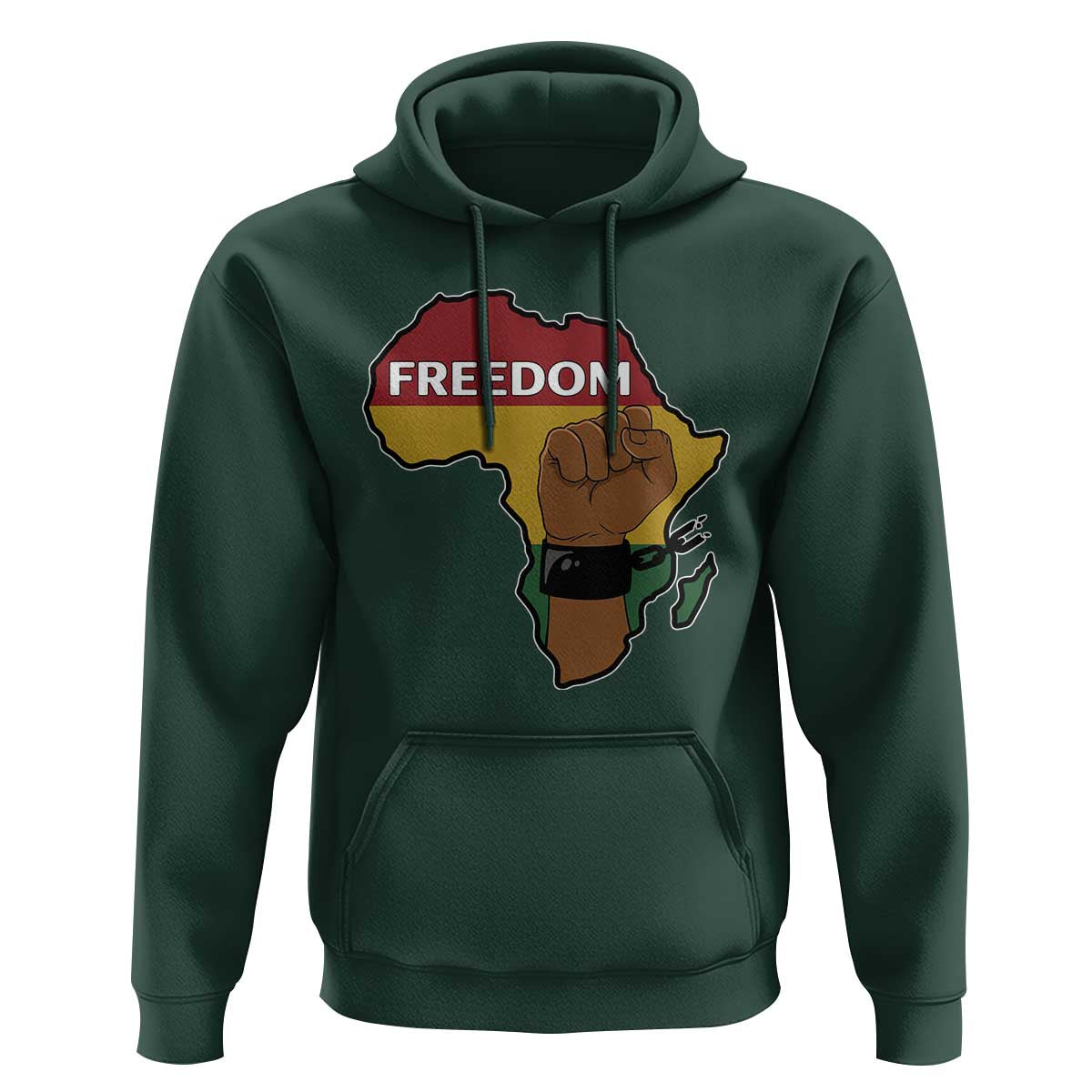 Africa Freedom Liberation Black Power Hoodie - Wonder Print Shop