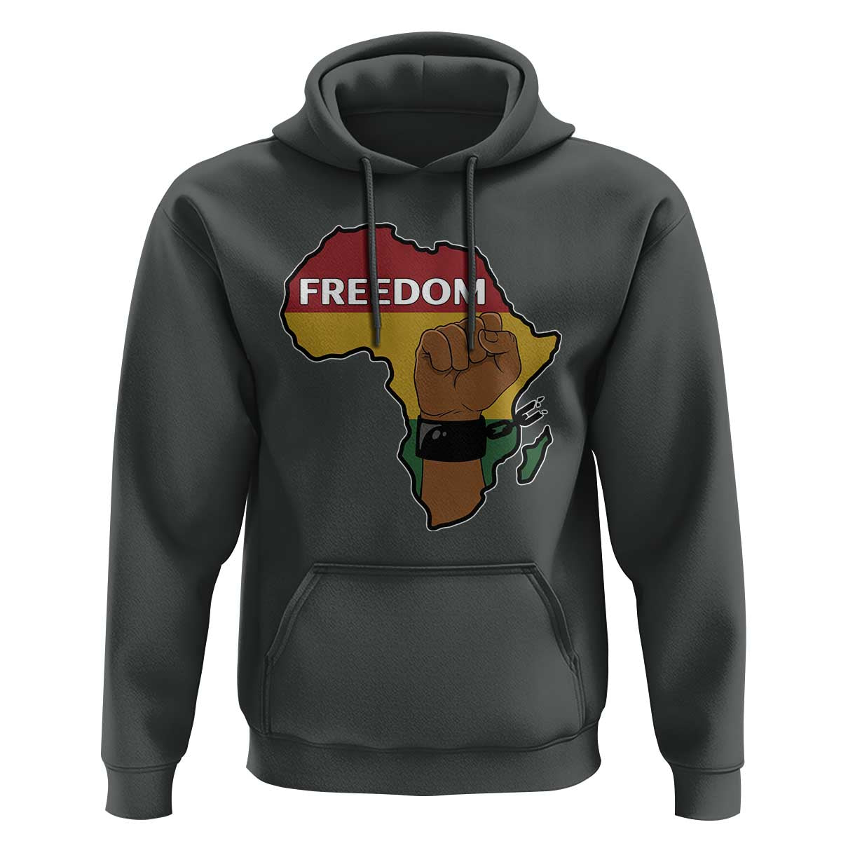 Africa Freedom Liberation Black Power Hoodie - Wonder Print Shop