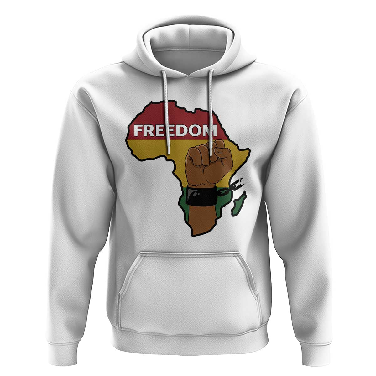 Africa Freedom Liberation Black Power Hoodie - Wonder Print Shop