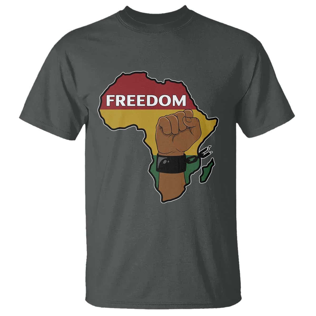 Africa Freedom Liberation Black Power T Shirt - Wonder Print Shop