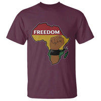 Africa Freedom Liberation Black Power T Shirt - Wonder Print Shop