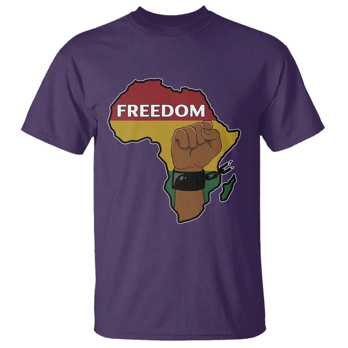 Africa Freedom Liberation Black Power T Shirt - Wonder Print Shop