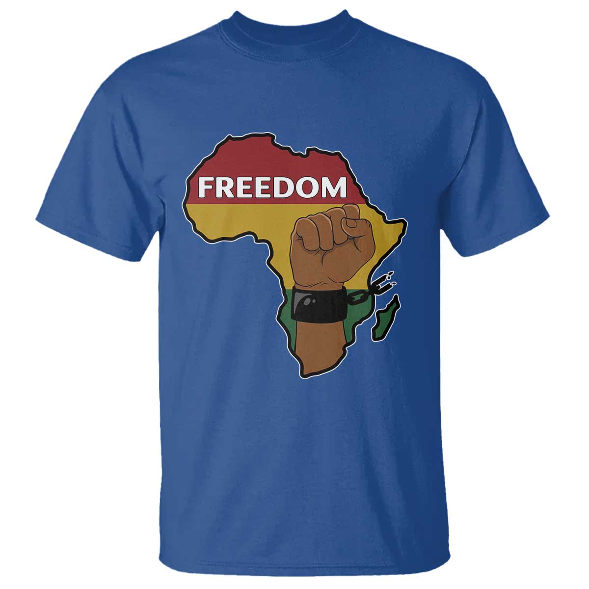 Africa Freedom Liberation Black Power T Shirt - Wonder Print Shop