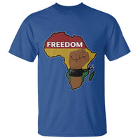 Africa Freedom Liberation Black Power T Shirt - Wonder Print Shop