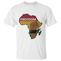 Africa Freedom Liberation Black Power T Shirt - Wonder Print Shop