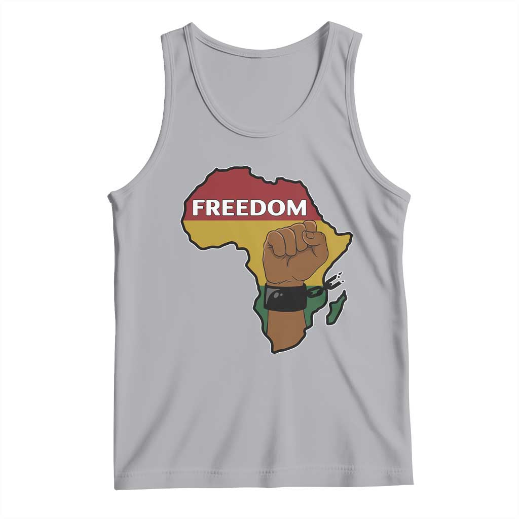 Africa Freedom Liberation Black Power Tank Top - Wonder Print Shop