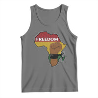 Africa Freedom Liberation Black Power Tank Top - Wonder Print Shop