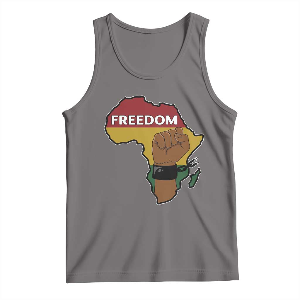 Africa Freedom Liberation Black Power Tank Top - Wonder Print Shop