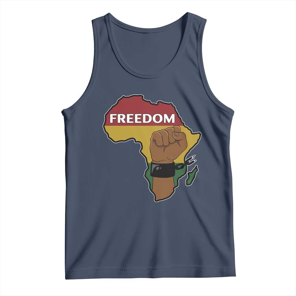 Africa Freedom Liberation Black Power Tank Top - Wonder Print Shop