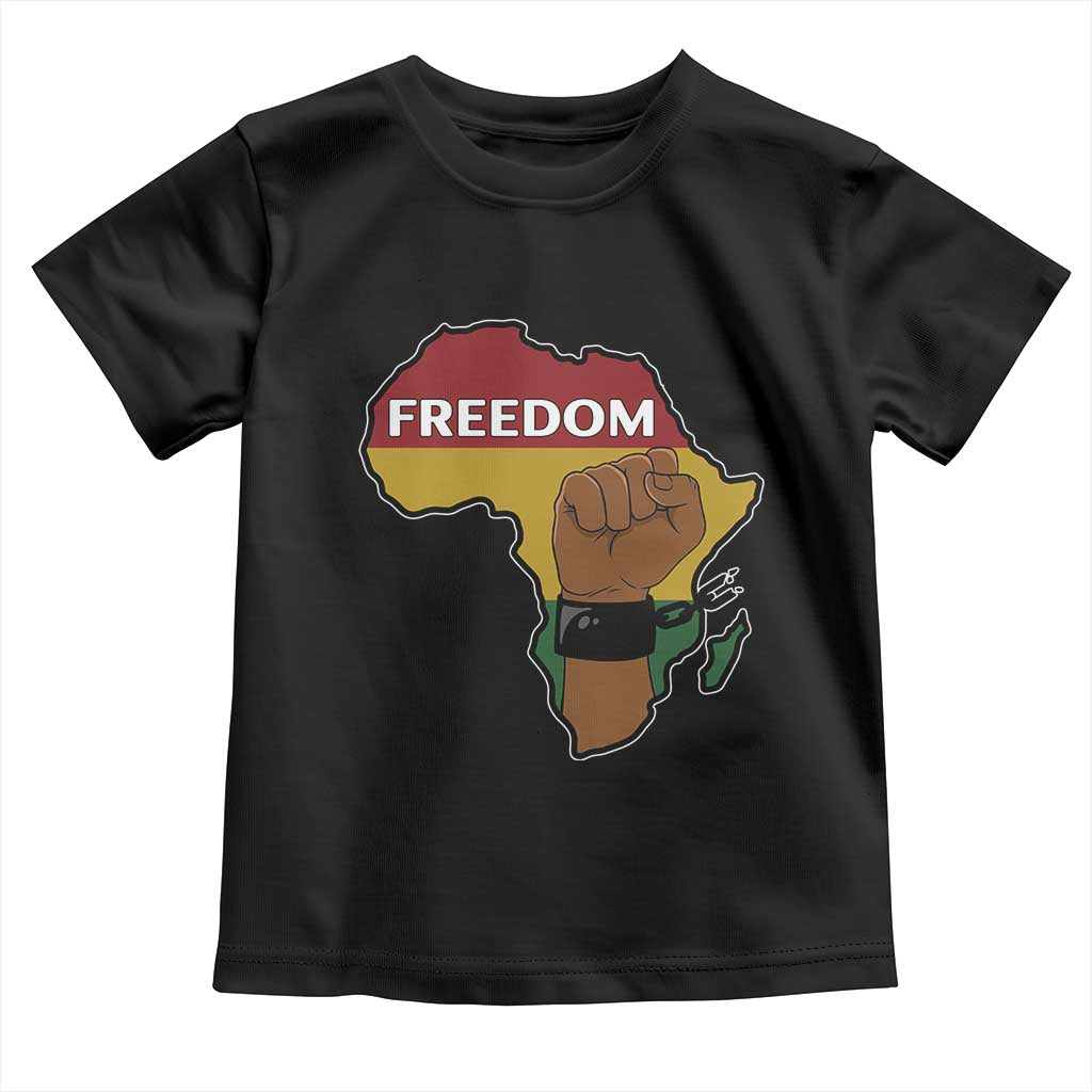 Africa Freedom Liberation Black Power Toddler T Shirt - Wonder Print Shop