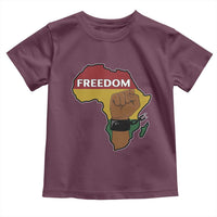 Africa Freedom Liberation Black Power Toddler T Shirt - Wonder Print Shop