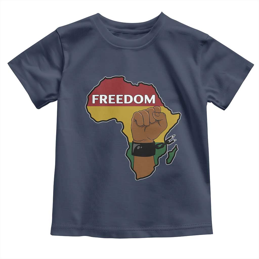 Africa Freedom Liberation Black Power Toddler T Shirt - Wonder Print Shop