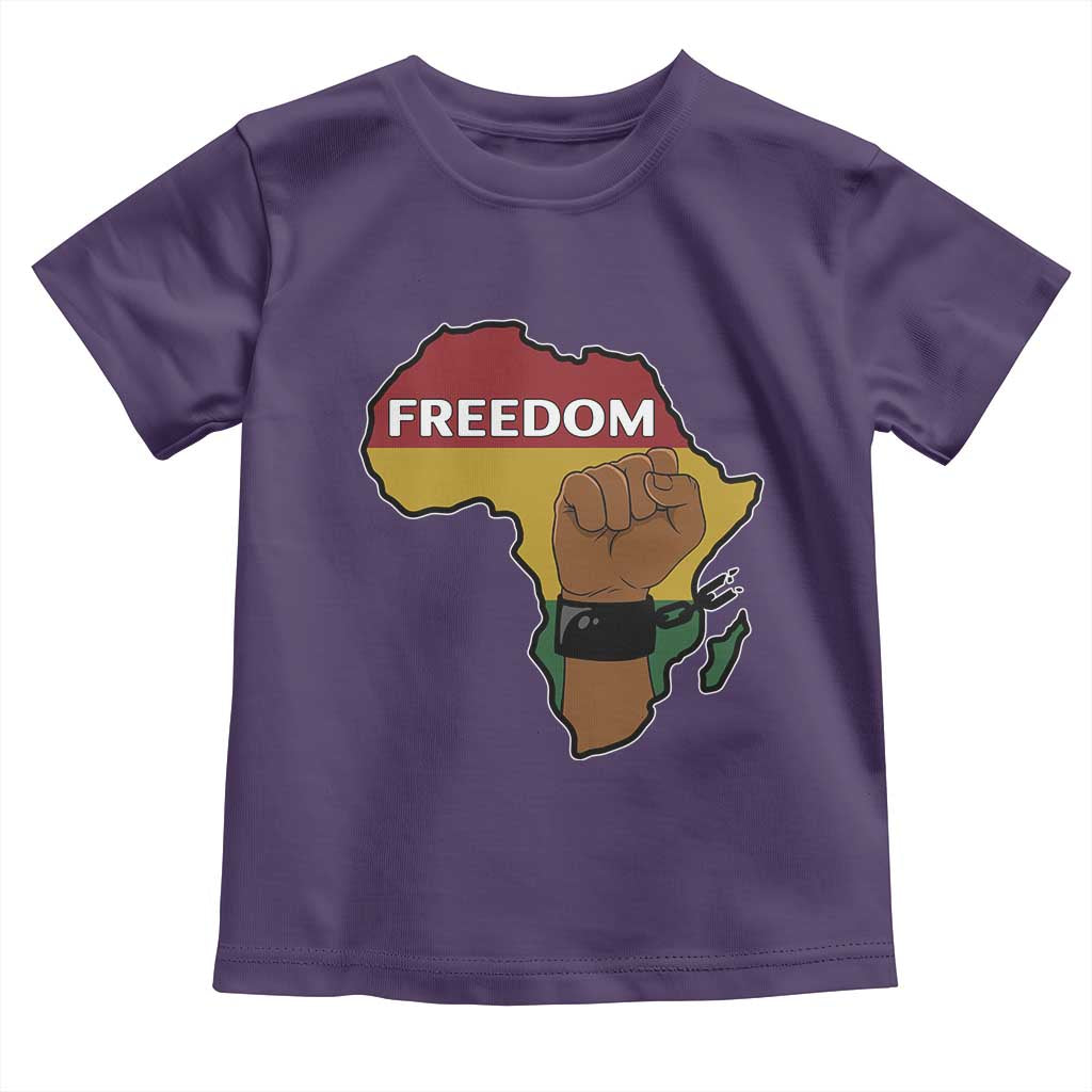 Africa Freedom Liberation Black Power Toddler T Shirt - Wonder Print Shop