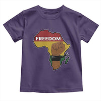 Africa Freedom Liberation Black Power Toddler T Shirt - Wonder Print Shop