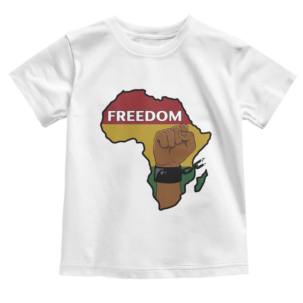 Africa Freedom Liberation Black Power Toddler T Shirt - Wonder Print Shop