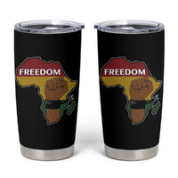 Africa Freedom Liberation Black Power Tumbler Cup - Wonder Print Shop