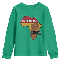 Africa Freedom Liberation Black Power Youth Sweatshirt - Wonder Print Shop