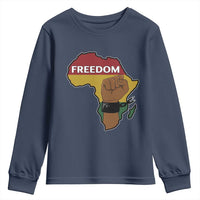 Africa Freedom Liberation Black Power Youth Sweatshirt - Wonder Print Shop