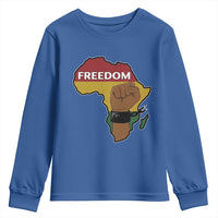 Africa Freedom Liberation Black Power Youth Sweatshirt - Wonder Print Shop