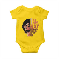 I Am Black History Baby Onesie African American Pride - Wonder Print Shop