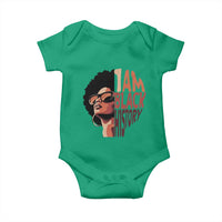 I Am Black History Baby Onesie African American Pride - Wonder Print Shop