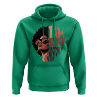 I Am Black History Hoodie African American Pride - Wonder Print Shop
