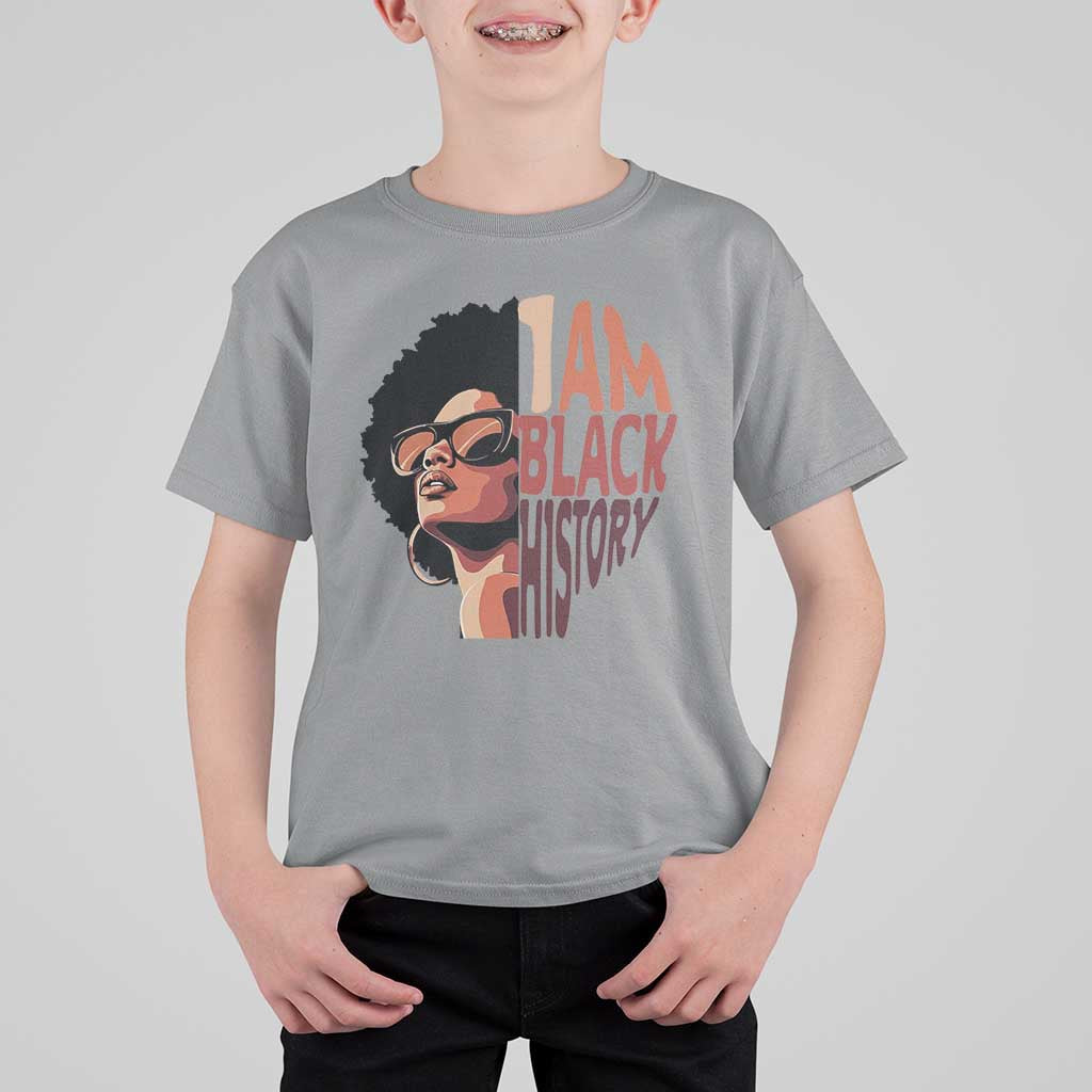 I Am Black History T Shirt For Kid African American Pride - Wonder Print Shop