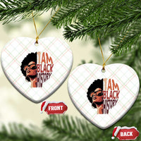 I Am Black History Ceramic Ornament African American Pride - Wonder Print Shop