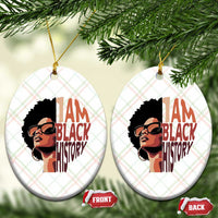 I Am Black History Ceramic Ornament African American Pride - Wonder Print Shop