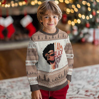 I Am Black History Ugly Christmas Sweater African American Pride - Wonder Print Shop