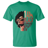 I Am Black History T Shirt African American Pride - Wonder Print Shop