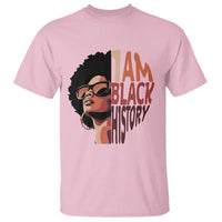 I Am Black History T Shirt African American Pride - Wonder Print Shop
