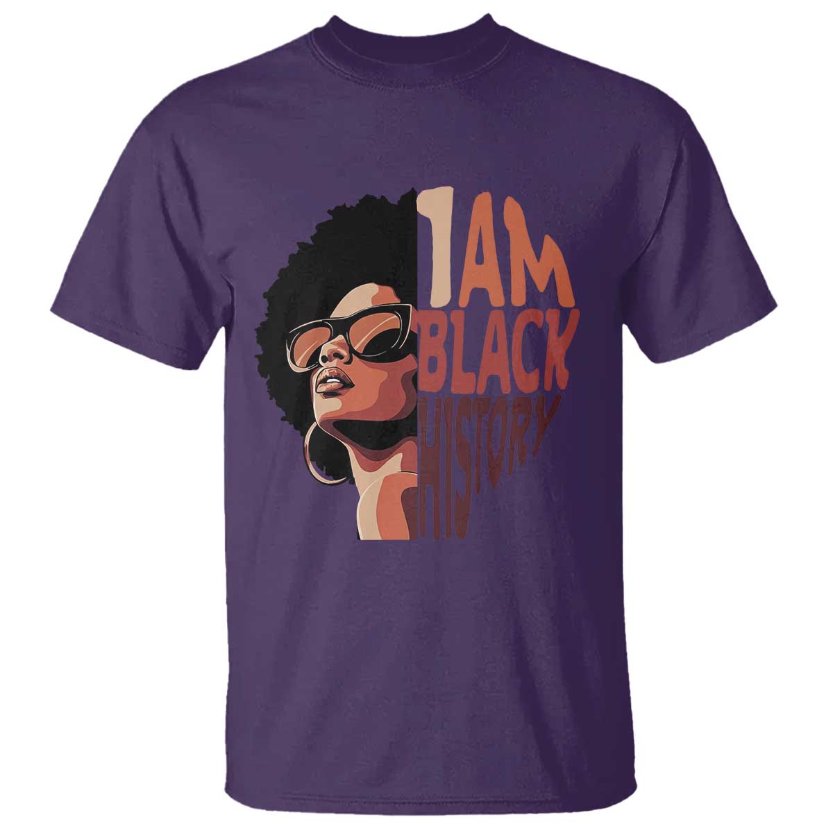 I Am Black History T Shirt African American Pride - Wonder Print Shop