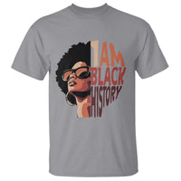 I Am Black History T Shirt African American Pride - Wonder Print Shop