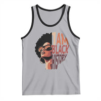I Am Black History Tank Top African American Pride - Wonder Print Shop