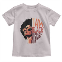 I Am Black History Toddler T Shirt African American Pride - Wonder Print Shop