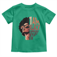 I Am Black History Toddler T Shirt African American Pride - Wonder Print Shop