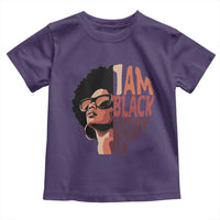 I Am Black History Toddler T Shirt African American Pride - Wonder Print Shop
