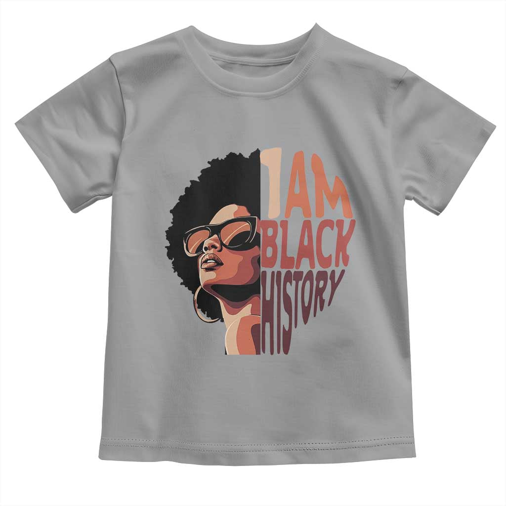 I Am Black History Toddler T Shirt African American Pride - Wonder Print Shop