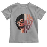 I Am Black History Toddler T Shirt African American Pride - Wonder Print Shop