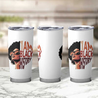 I Am Black History Tumbler Cup African American Pride - Wonder Print Shop