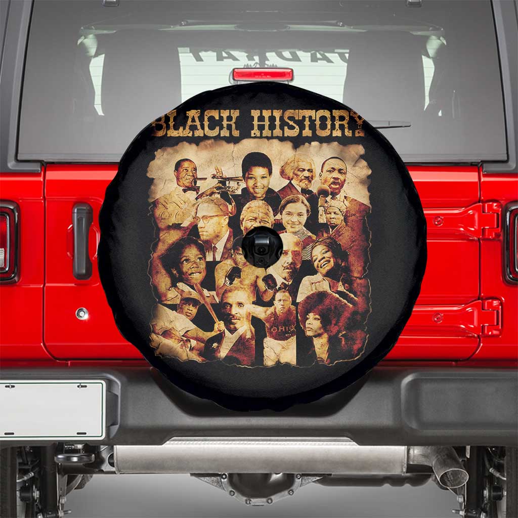 Black History Month Spare Tire Cover African American Pride - Wonder Print Shop